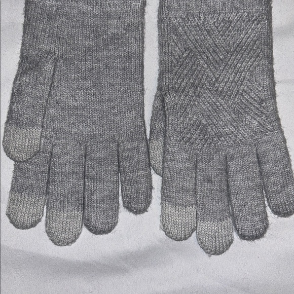 Reach Star Weave Design Thermal Knit Touch Screen  Set of 2 Gloves OSFA - Picture 7 of 16